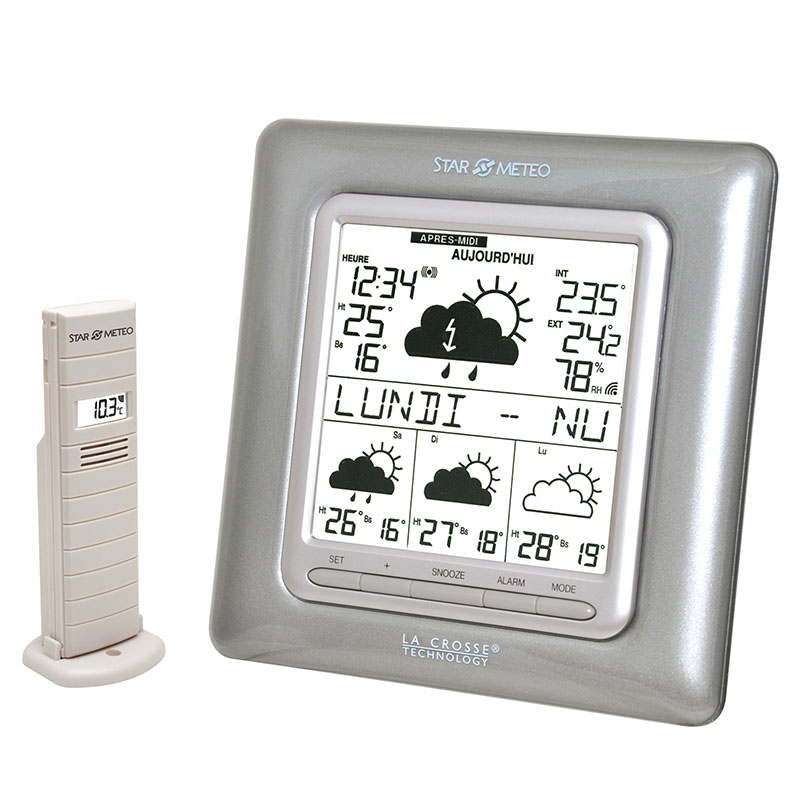 La Crosse Technology WD2950 Station STAR METEO J+4 avec écran