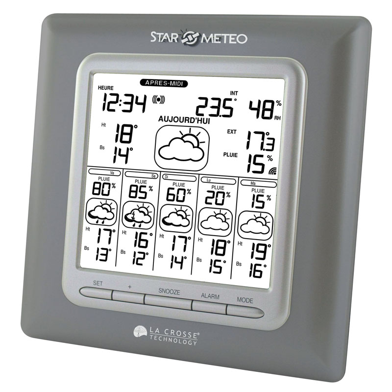 La Crosse Technology – WD6006G – Station Star Meteo – Station météo