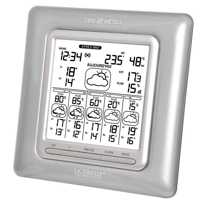 La Crosse Technology - WD2900 Station STAR METEO J+3 avec écran