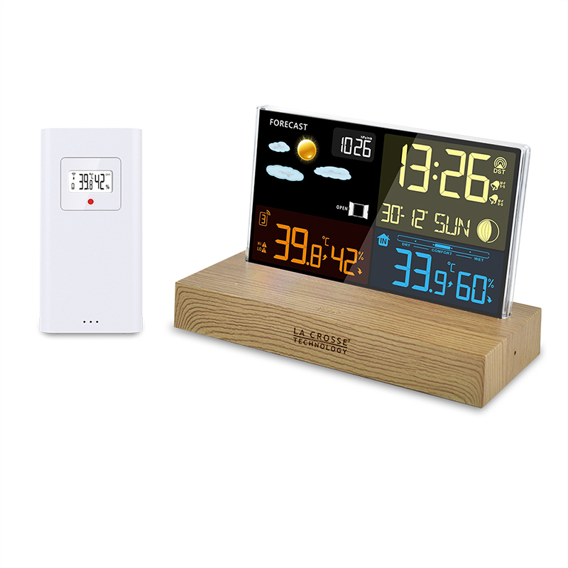 WS2812-IT+ - LA CROSSE TECHNOLOGY - Station Météo Pro Autonnome, connexion  sans fil USB avec mémoire interne