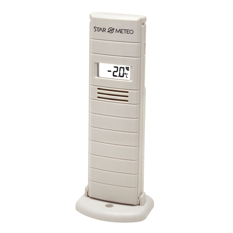 Thermomètre hygromètre dintérieur à affichage numérique de ménage SimpleMfD rond sans fil électronique compteur dhumidité de la température 